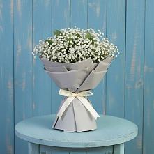 Букет цветов из:  Гипсофила в Знаменском Омской области