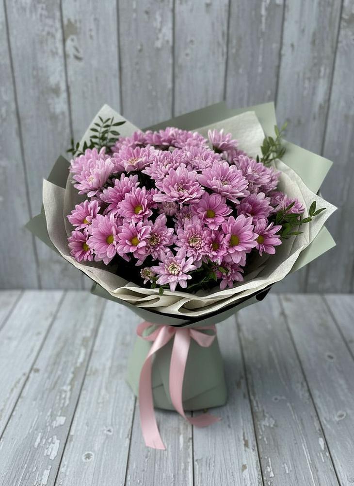 Букет цветов из: Хризантемы в Знаменском Омской области