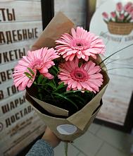 Букет цветов из:  Герберы #REPLACE_PRED# Знаменском Омской области