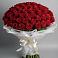 Букет 101 Красная роза Блэк Мэджик в Знаменском Омской области