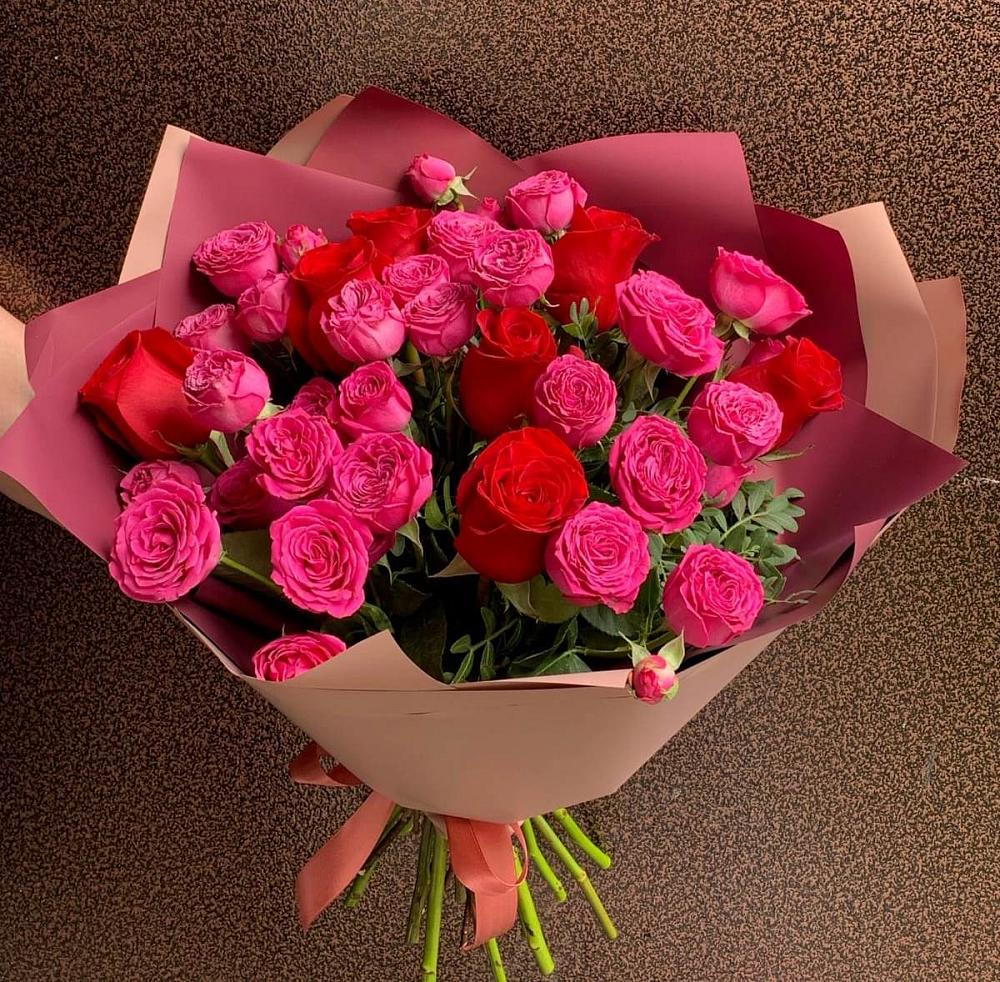 Букет В объятьях нежности в Знаменском Омской области