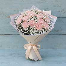 Букет цветов из:  Гвоздики в Знаменском Омской области