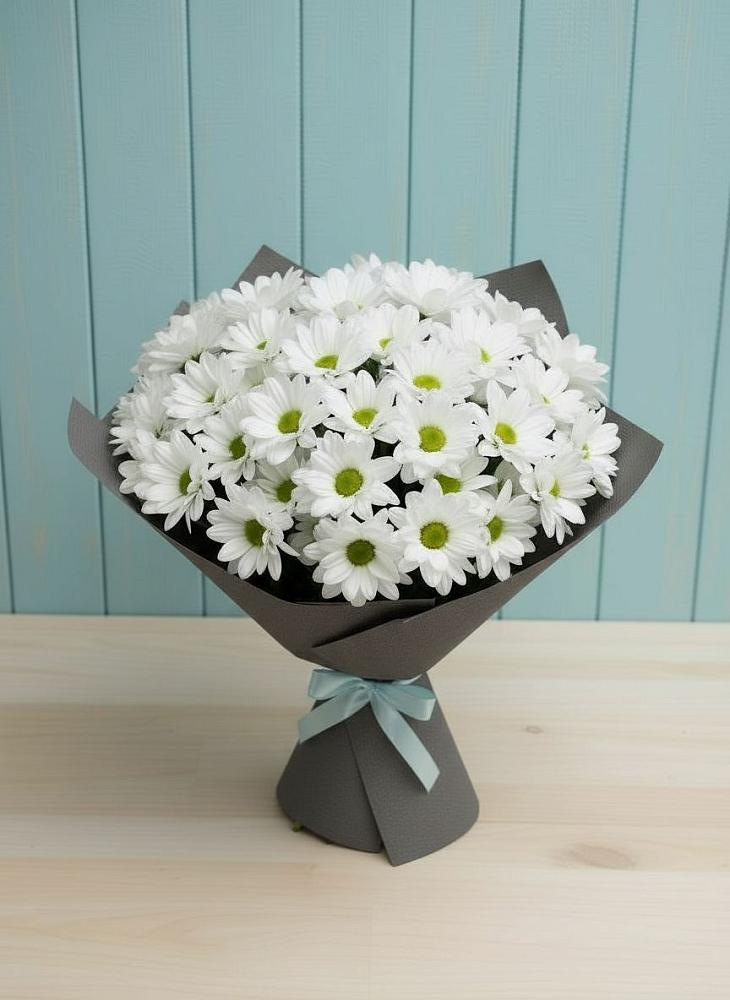 Букет цветов из: Хризантемы в Знаменском Омской области