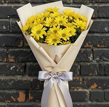 Букет цветов из:  Хризантемы в Знаменском Омской области