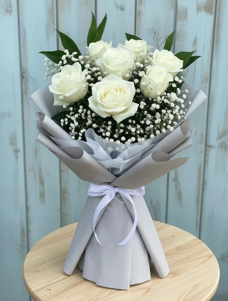 Букет цветов из: Розы в Знаменском Омской области