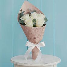 Букет цветов из:  Розы #REPLACE_PRED# Знаменском Омской области