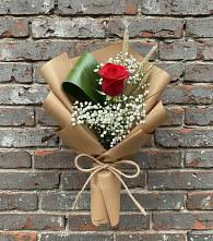Букет цветов из:  Розы в Знаменском Омской области