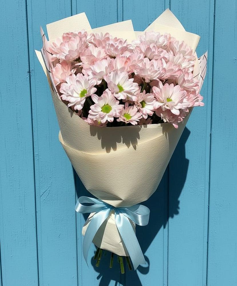 Букет цветов из: Хризантемы в Знаменском Омской области