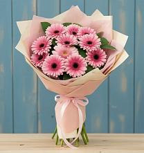 Букет цветов из:  Герберы в Знаменском Омской области